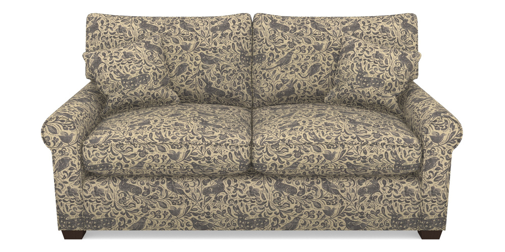 Product photograph of Bignor Sofa Bed 2 5 Seater Sofa Bed In V A Drawn From Nature - Bird And Rabbit - Navy from Sofas and Stuff Limited