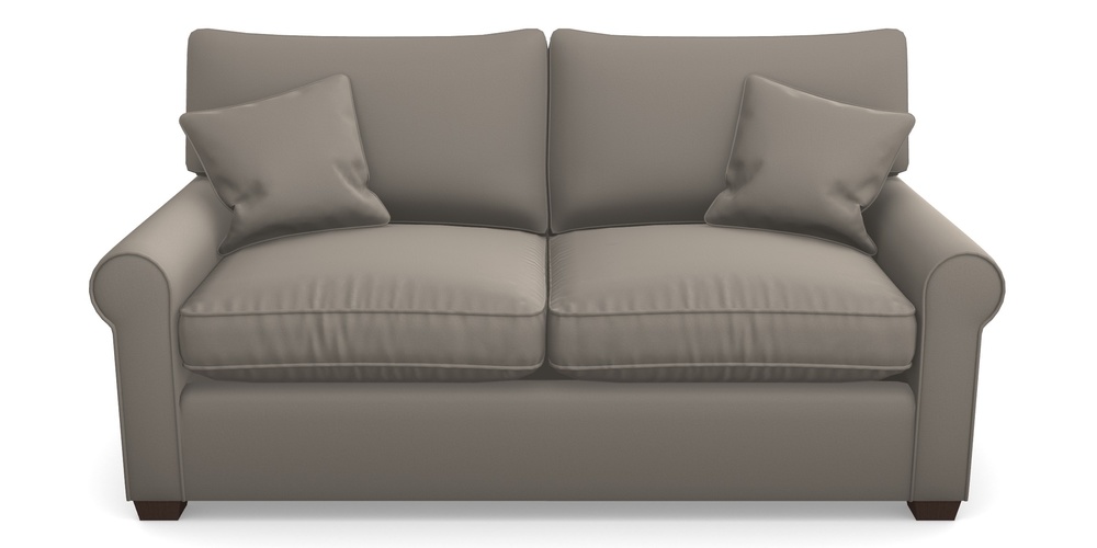 Product photograph of Bignor Sofa Bed 2 5 Seater Sofa Bed In Clever Glossy Velvet - Mole from Sofas and Stuff Limited