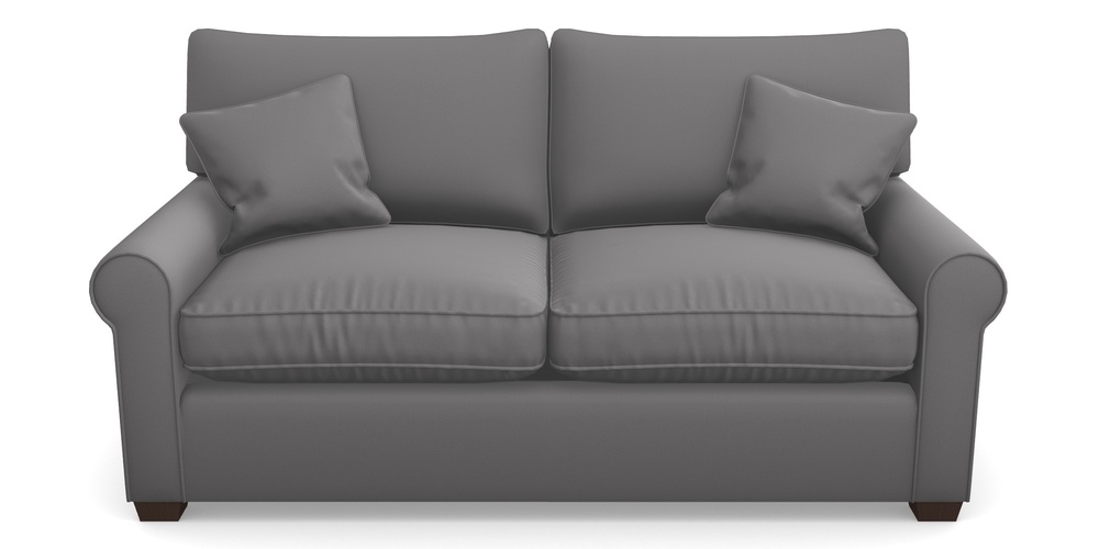 Product photograph of Bignor Sofa Bed 2 5 Seater Sofa Bed In Clever Glossy Velvet - Shadow from Sofas and Stuff Limited