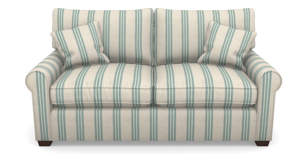 Product photograph of Bignor Sofa Bed 2 5 Seater Sofa Bed In Cloth 18 Stripes - Bengal - Basil from Sofas and Stuff Limited