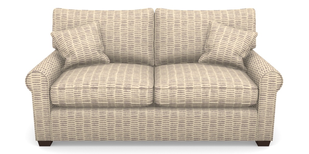 Product photograph of Bignor Sofa Bed 2 5 Seater Sofa Bed In Cloth 18 - Daub - Berry from Sofas and Stuff Limited