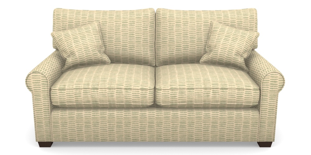 Product photograph of Bignor Sofa Bed 2 5 Seater Sofa Bed In Cloth 18 - Daub - Fennel from Sofas and Stuff Limited