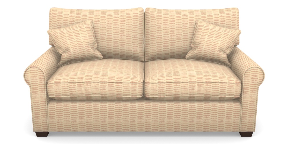 Product photograph of Bignor Sofa Bed 2 5 Seater Sofa Bed In Cloth 18 - Daub - Flamingo from Sofas and Stuff Limited