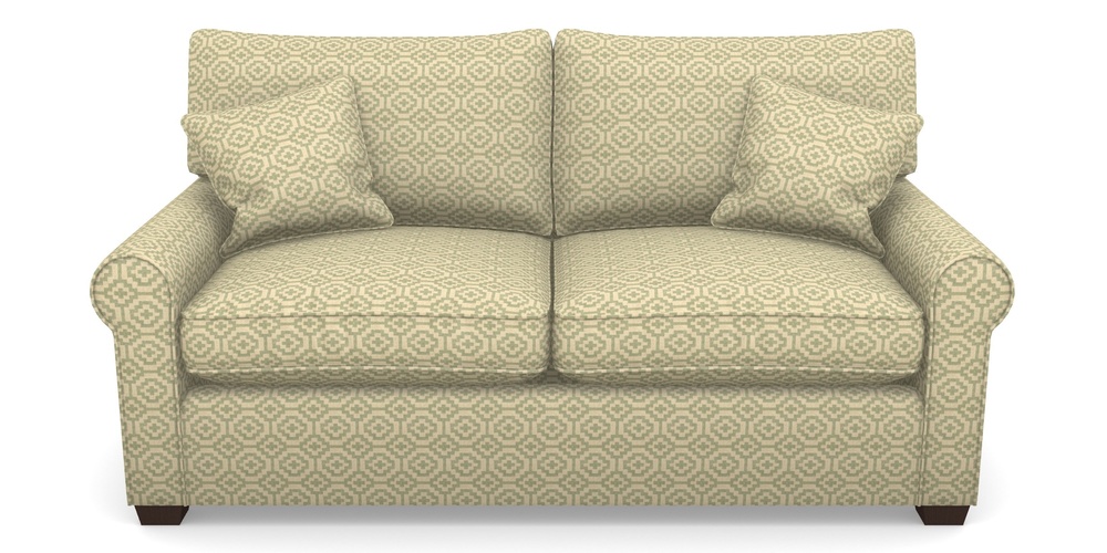 Product photograph of Bignor Sofa Bed 2 5 Seater Sofa Bed In Cloth 18 - Tile - Fennel from Sofas and Stuff Limited