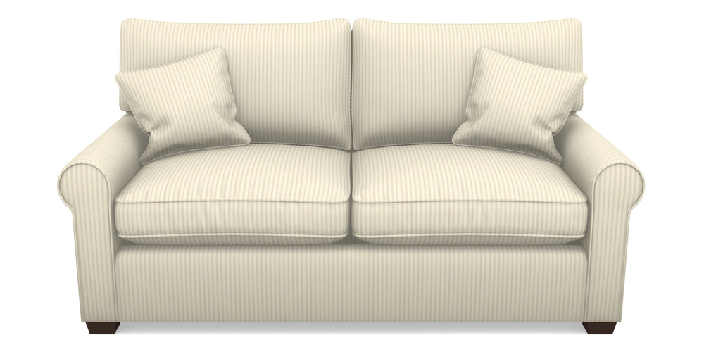 Product photograph of Bignor Sofa Bed 2 5 Seater Sofa Bed In Cotton Stripe - Grey from Sofas and Stuff Limited