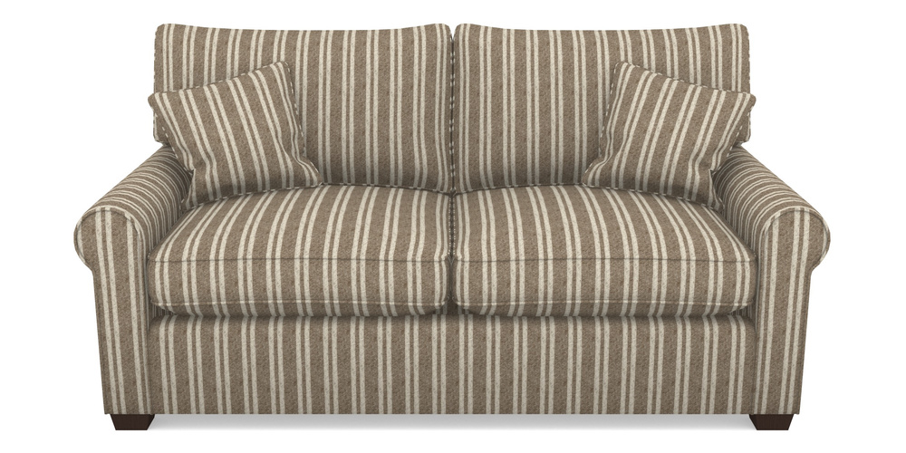 Product photograph of Bignor Sofa Bed 2 5 Seater Sofa Bed In Cloth 22 - Barcode - Peat from Sofas and Stuff Limited