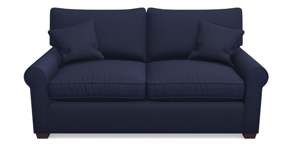 Product photograph of Bignor Sofa Bed 2 5 Seater Sofa Bed In Clever Tough And Eco Velvet - Indigo from Sofas and Stuff Limited