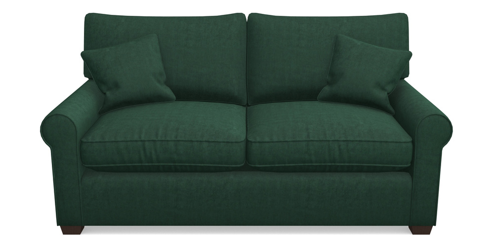 Product photograph of Bignor Sofa Bed 2 5 Seater Sofa Bed In Clever Tough And Eco Velvet - Pine from Sofas and Stuff Limited