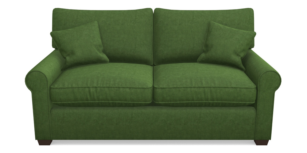 Product photograph of Bignor Sofa Bed 2 5 Seater Sofa Bed In Clever Tough And Eco Velvet - Shamrock from Sofas and Stuff Limited