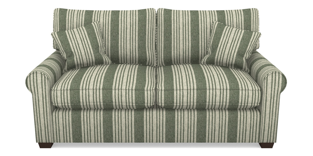 Product photograph of Bignor Sofa Bed 2 5 Seater Sofa Bed In Cloth 22 - Bayadere - Courgette from Sofas and Stuff Limited