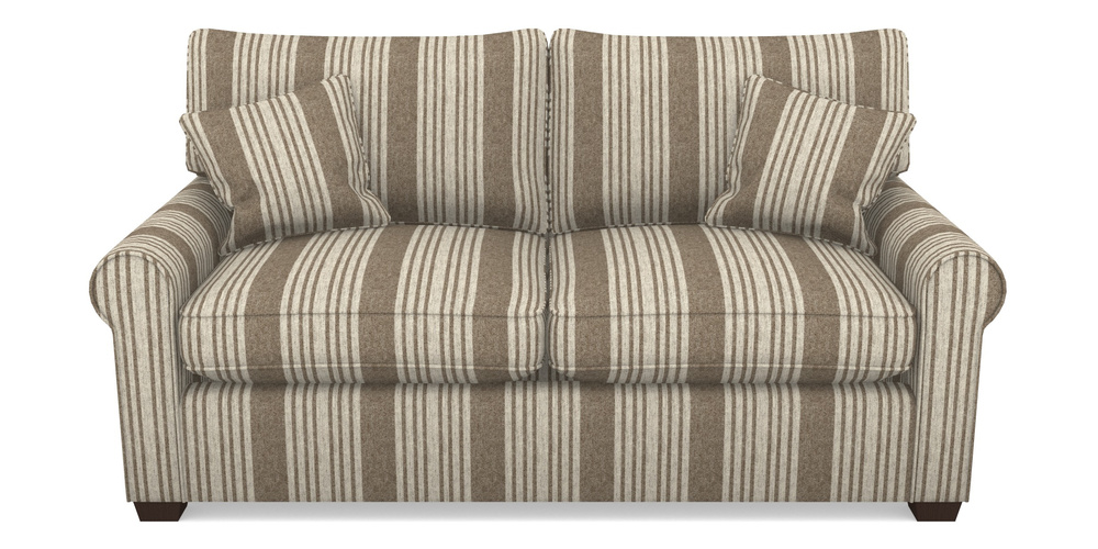 Product photograph of Bignor Sofa Bed 2 5 Seater Sofa Bed In Cloth 22 - Bayadere - Peat from Sofas and Stuff Limited