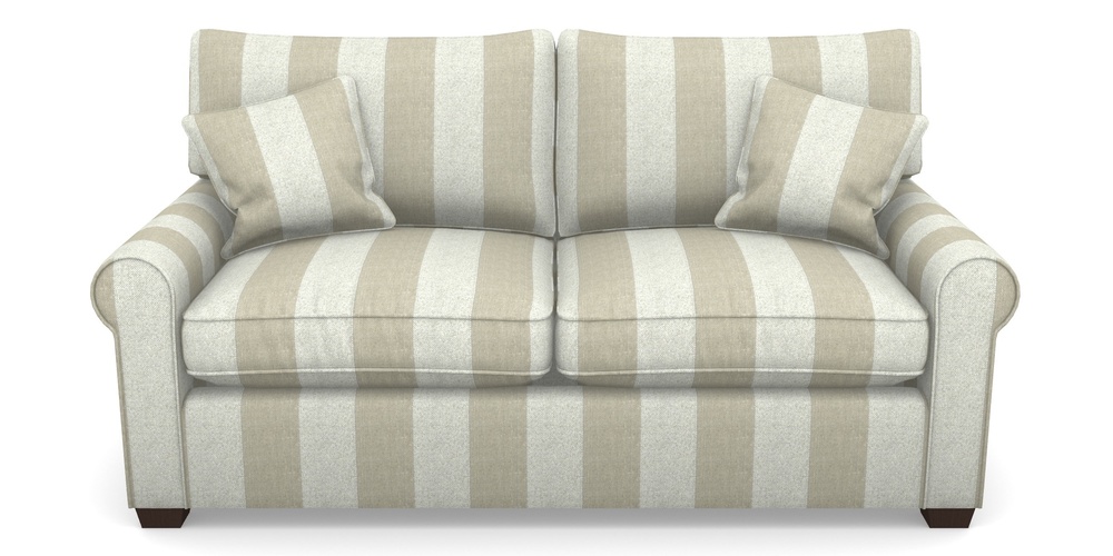 Product photograph of Bignor Sofa Bed 2 5 Seater Sofa Bed In Dovedale Linen Stripe - Chalk from Sofas and Stuff Limited