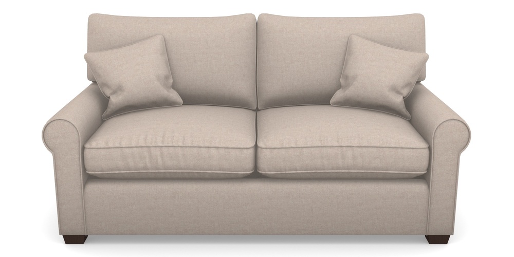 Product photograph of Bignor Sofa Bed 2 5 Seater Sofa Bed In Easy Clean Plain - Cream from Sofas and Stuff Limited