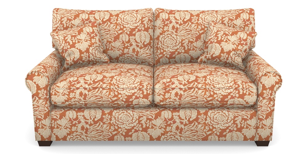 Product photograph of Bignor Sofa Bed 2 5 Seater Sofa Bed In V A Brompton Collection - Flowering Kale - Terracotta from Sofas and Stuff Limited