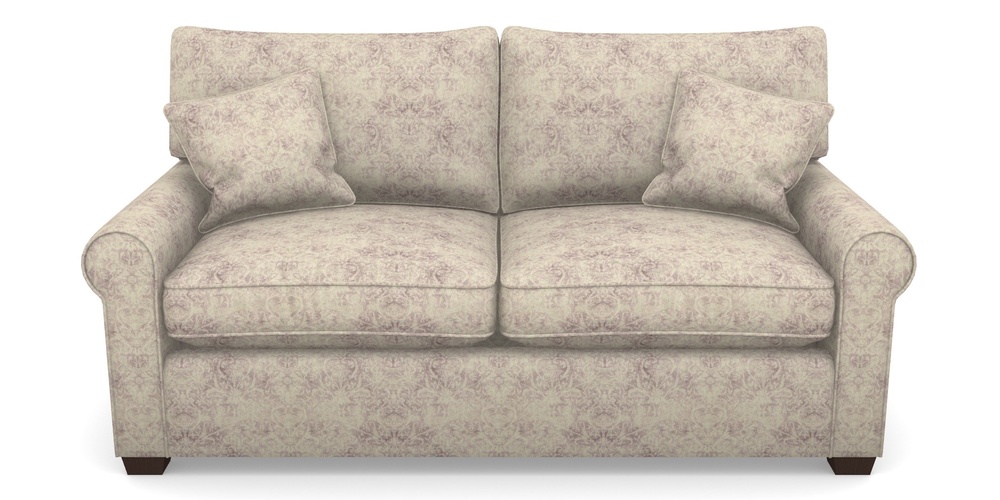 Product photograph of Bignor Sofa Bed 2 5 Seater Sofa Bed In Grace Linen - Grape from Sofas and Stuff Limited