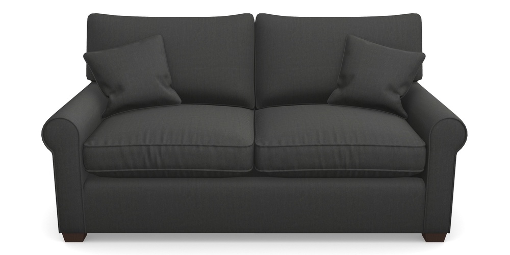 Product photograph of Bignor Sofa Bed 2 5 Seater Sofa Bed In House Velvet - Charcoal from Sofas and Stuff Limited
