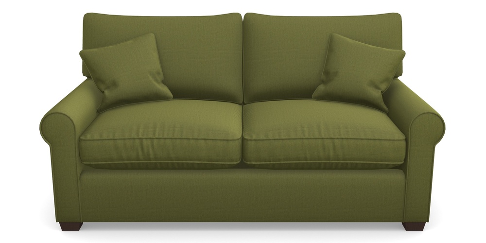 Product photograph of Bignor Sofa Bed 2 5 Seater Sofa Bed In House Velvet - Olive from Sofas and Stuff Limited