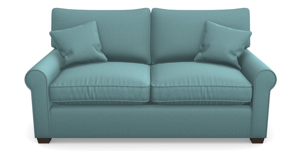 Product photograph of Bignor Sofa Bed 2 5 Seater Sofa Bed In House Velvet - Wedgewood from Sofas and Stuff Limited