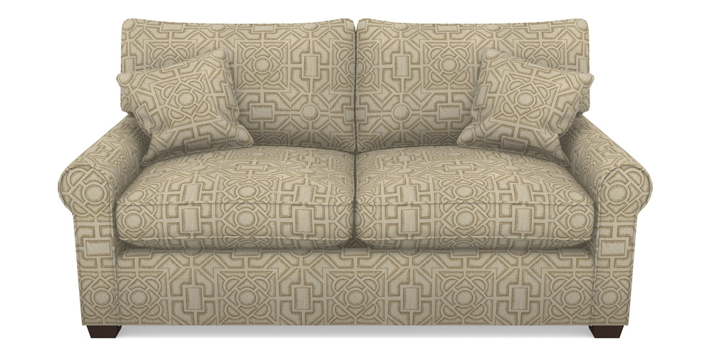 Product photograph of Bignor Sofa Bed 2 5 Seater Sofa Bed In Rhs Collection - Large Knot Garden Linen - Gold from Sofas and Stuff Limited