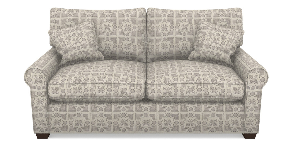 Product photograph of Bignor Sofa Bed 2 5 Seater Sofa Bed In Rhs Collection - Small Knot Garden Cotton Weave - Grey from Sofas and Stuff Limited