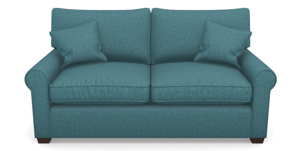 Product photograph of Bignor Sofa Bed 2 5 Seater Sofa Bed In Soft Wool - Cerulean from Sofas and Stuff Limited