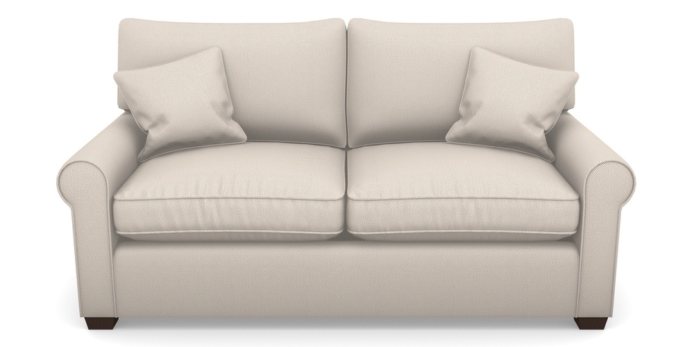 Product photograph of Bignor Sofa Bed 2 5 Seater Sofa Bed In Two Tone Plain - Biscuit from Sofas and Stuff Limited