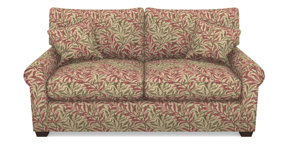 Product photograph of Bignor Sofa Bed 2 5 Seater Sofa Bed In V A Drawn From Nature - Willow Bough Large - Red from Sofas and Stuff Limited