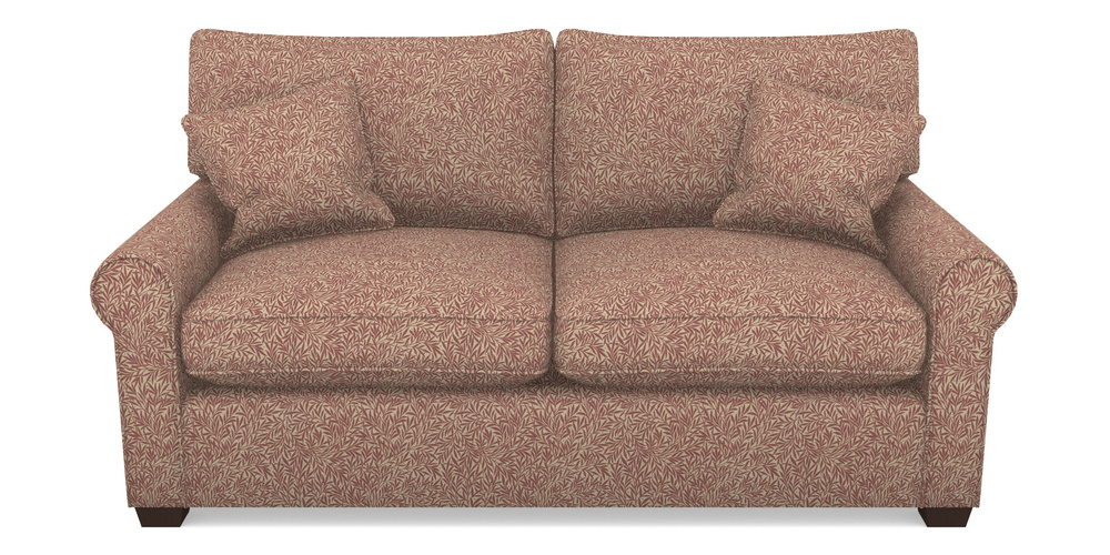 Product photograph of Bignor Sofa Bed 2 5 Seater Sofa Bed In V A Drawn From Nature Collection - Willow - Red from Sofas and Stuff Limited