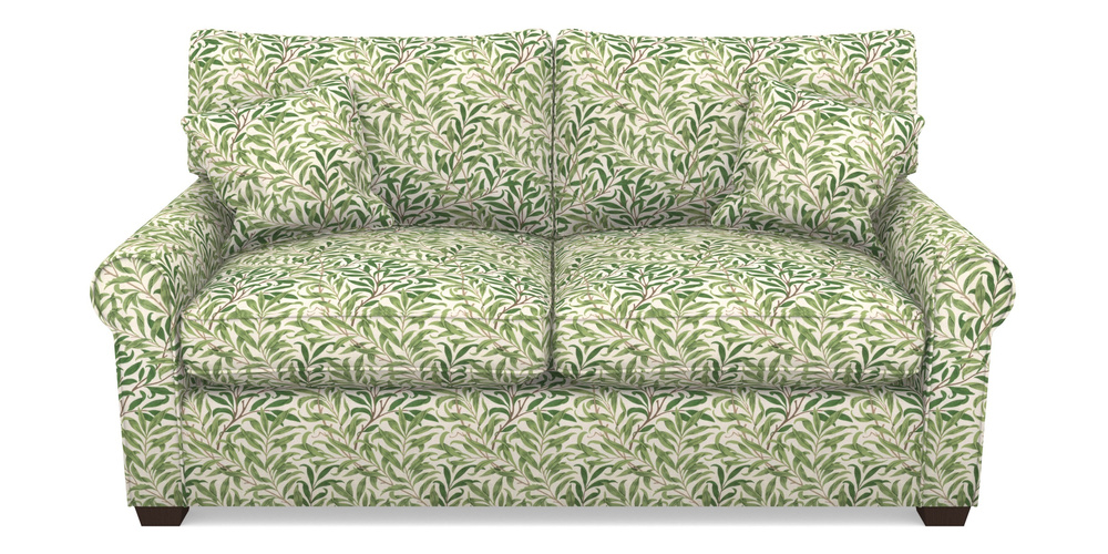 Product photograph of Bignor Sofa Bed 2 5 Seater Sofa Bed In William Morris Collection - Willow Boughs - Leaf Green from Sofas and Stuff Limited