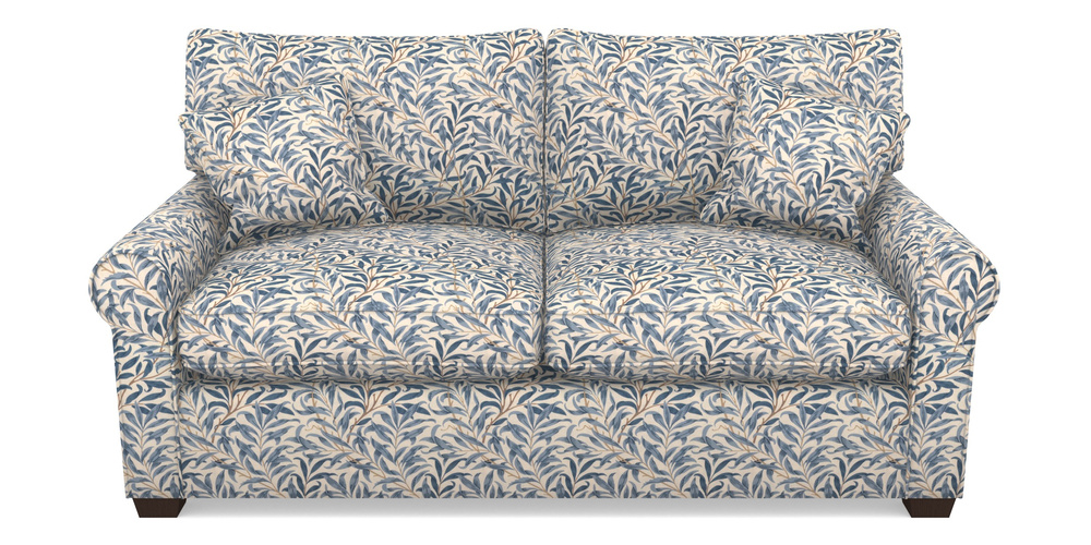 Product photograph of Bignor Sofa Bed 2 5 Seater Sofa Bed In William Morris Collection - Willow Boughs - Woad from Sofas and Stuff Limited