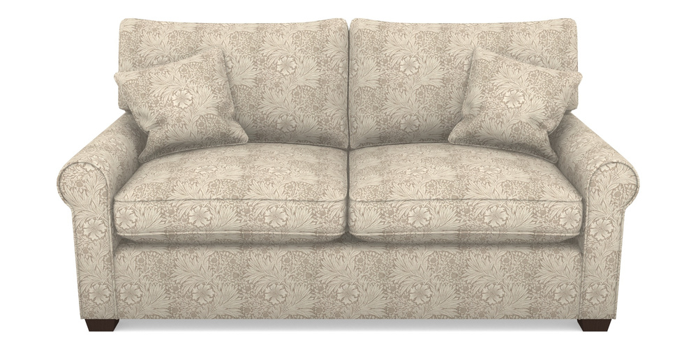 Product photograph of Bignor Sofa Bed 2 5 Seater Sofa Bed In William Morris Collection - Marigold - Linen Ivory from Sofas and Stuff Limited