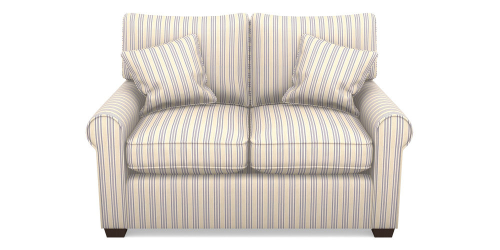 Product photograph of Bignor Sofa Bed 2 Seater Sofa Bed In Cloth 22 - Racing Stripes Ayr - Blueberry from Sofas and Stuff Limited