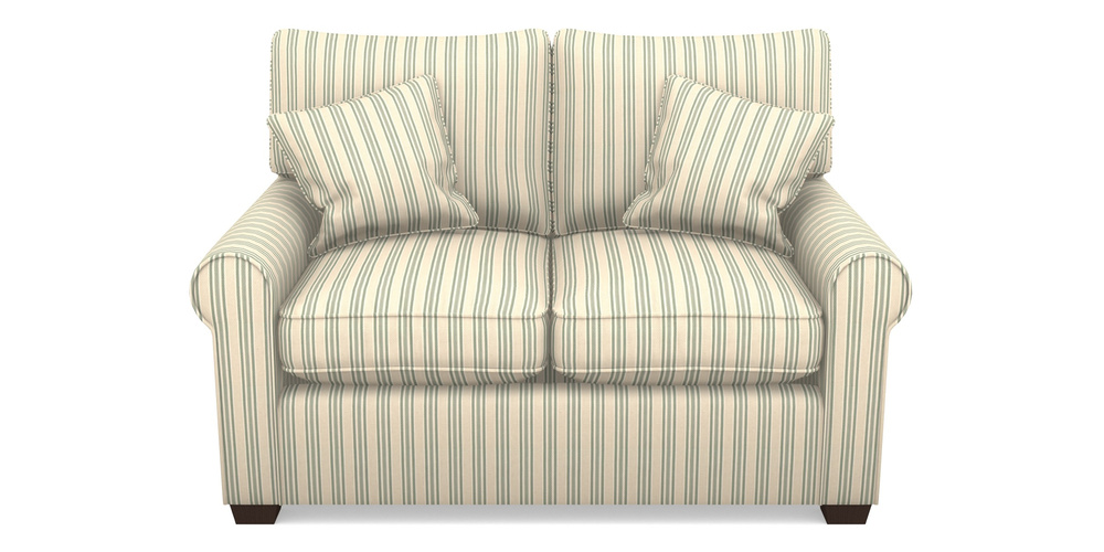 Product photograph of Bignor Sofa Bed 2 Seater Sofa Bed In Cloth 22 - Racing Stripes Ayr - Mint from Sofas and Stuff Limited