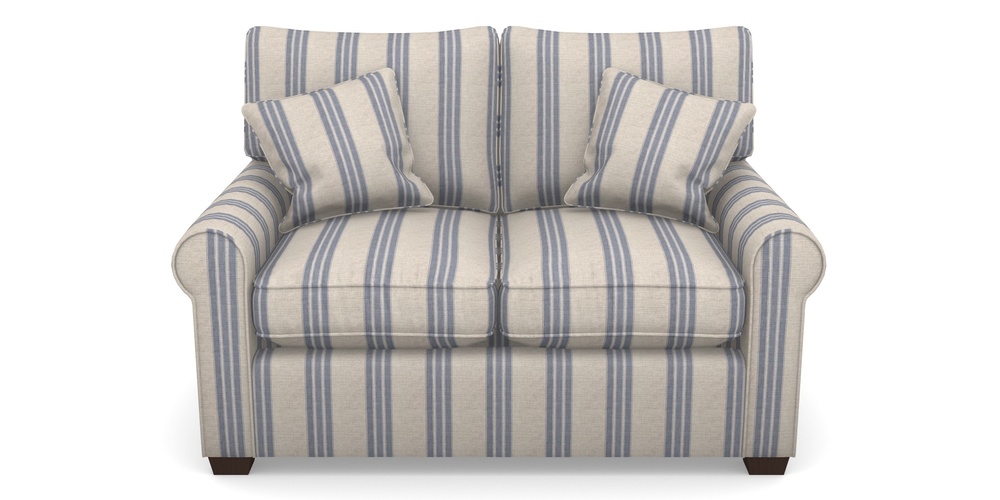 Product photograph of Bignor Sofa Bed 2 Seater Sofa Bed In Cloth 18 Stripes - Bengal - Indigo from Sofas and Stuff Limited