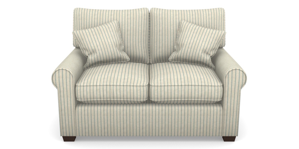 Product photograph of Bignor Sofa Bed 2 Seater Sofa Bed In Cloth 18 Stripes - Ticking - Basil from Sofas and Stuff Limited