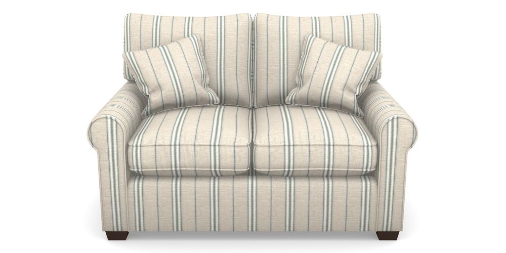 Product photograph of Bignor Sofa Bed 2 Seater Sofa Bed In Cloth 18 Stripes - Regimental - Basil from Sofas and Stuff Limited