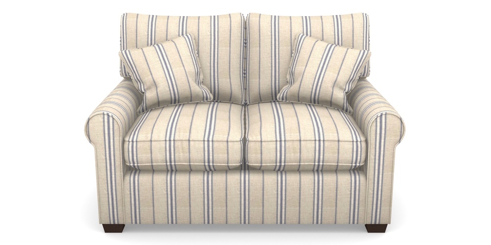 Product photograph of Bignor Sofa Bed 2 Seater Sofa Bed In Cloth 18 Stripes - Regimental - Indigo from Sofas and Stuff Limited