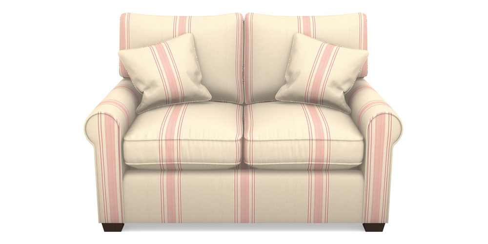 Product photograph of Bignor Sofa Bed 2 Seater Sofa Bed In Cloth 22 - Racing Stripes Cheltenham - Cherry from Sofas and Stuff Limited