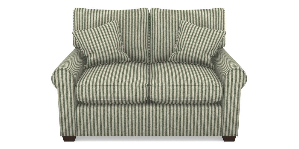 Product photograph of Bignor Sofa Bed 2 Seater Sofa Bed In Cloth 22 - Pinstripe - Courgette from Sofas and Stuff Limited