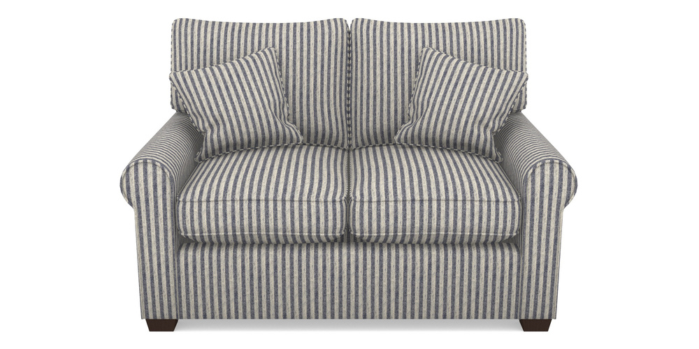 Product photograph of Bignor Sofa Bed 2 Seater Sofa Bed In Cloth 22 - Pinstripe - Deep Water from Sofas and Stuff Limited