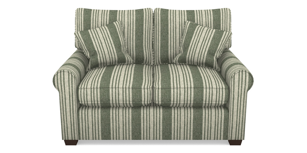 Product photograph of Bignor Sofa Bed 2 Seater Sofa Bed In Cloth 22 - Bayadere - Courgette from Sofas and Stuff Limited