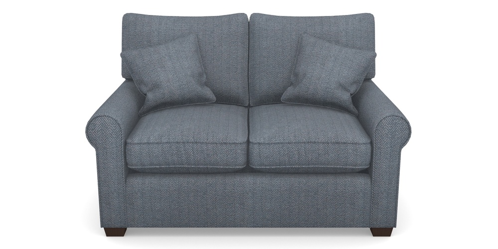 Product photograph of Bignor Sofa Bed 2 Seater Sofa Bed In Dundee Herringbone - Denim from Sofas and Stuff Limited