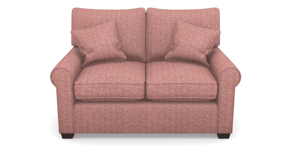 Product photograph of Bignor Sofa Bed 2 Seater Sofa Bed In Dundee Herringbone - Rose from Sofas and Stuff Limited