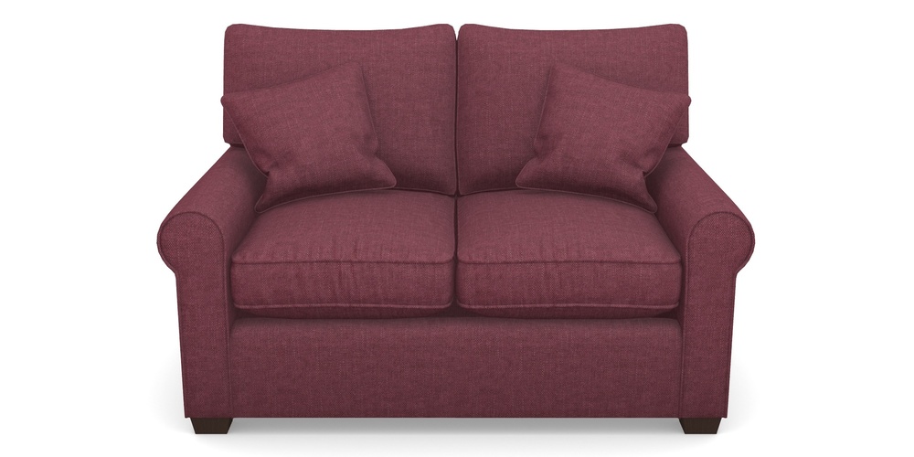 Product photograph of Bignor Sofa Bed 2 Seater Sofa Bed In Easy Clean Plain - Chianti from Sofas and Stuff Limited