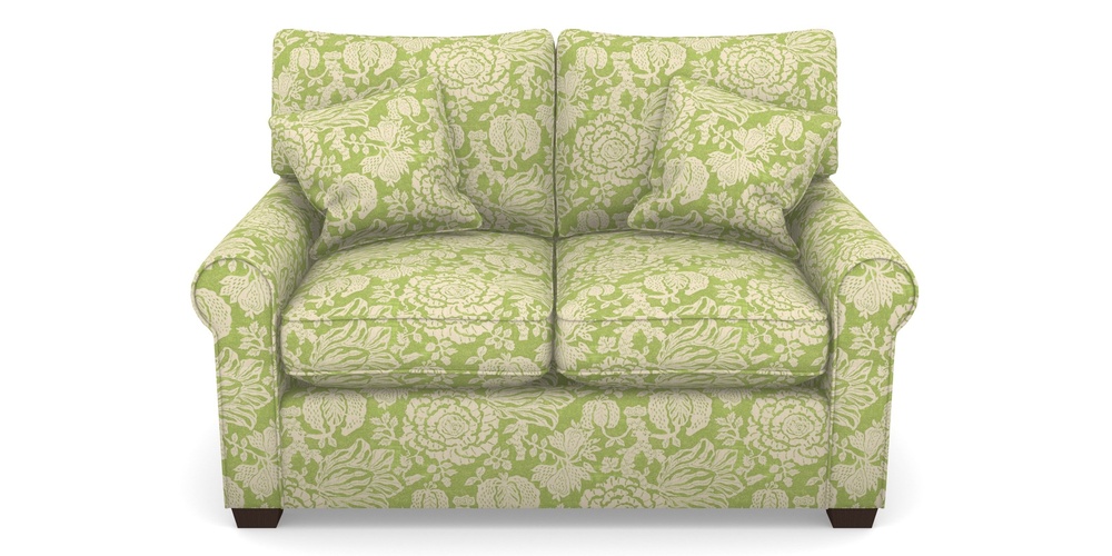 Product photograph of Bignor Sofa Bed 2 Seater Sofa Bed In V A Brompton Collection - Flowering Kale - Lime from Sofas and Stuff Limited