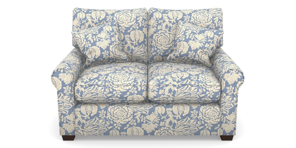 Product photograph of Bignor Sofa Bed 2 Seater Sofa Bed In V A Brompton Collection - Flowering Kale - Morning Blue from Sofas and Stuff Limited