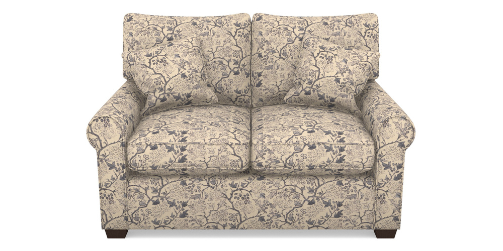 Product photograph of Bignor Sofa Bed 2 Seater Sofa Bed In Rhs Collection - Gertrude Jekyll Linen Cotton Blend - Navy from Sofas and Stuff Limited