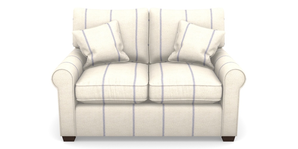 Product photograph of Bignor Sofa Bed 2 Seater Sofa Bed In Grain Sack Stripe - Blue from Sofas and Stuff Limited