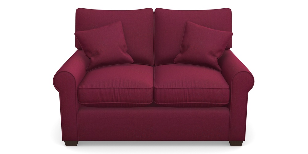 Product photograph of Bignor Sofa Bed 2 Seater Sofa Bed In House Velvet - Claret from Sofas and Stuff Limited