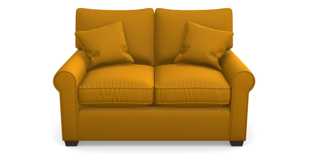 Product photograph of Bignor Sofa Bed 2 Seater Sofa Bed In House Velvet - Saffron from Sofas and Stuff Limited